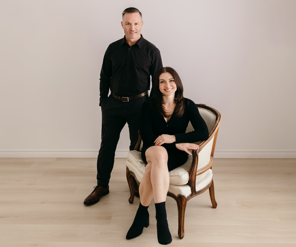 Tim James and Abbie Speer, the Tim & Abbie Real Estate team